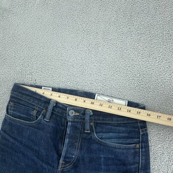 Rogue Territory RGT Mens 28x31 Slim Straight Nihon Menpu Selveged Jeans 2815 - Picture 14 of 16